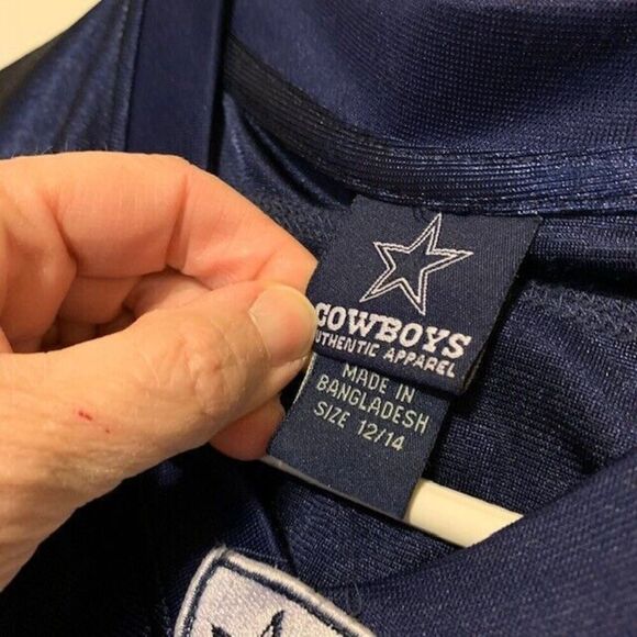 DALLAS COWBOYS TONY ROMO SIZE YOUTH LARGE 12/14 JERSEY - Picture 9 of 9